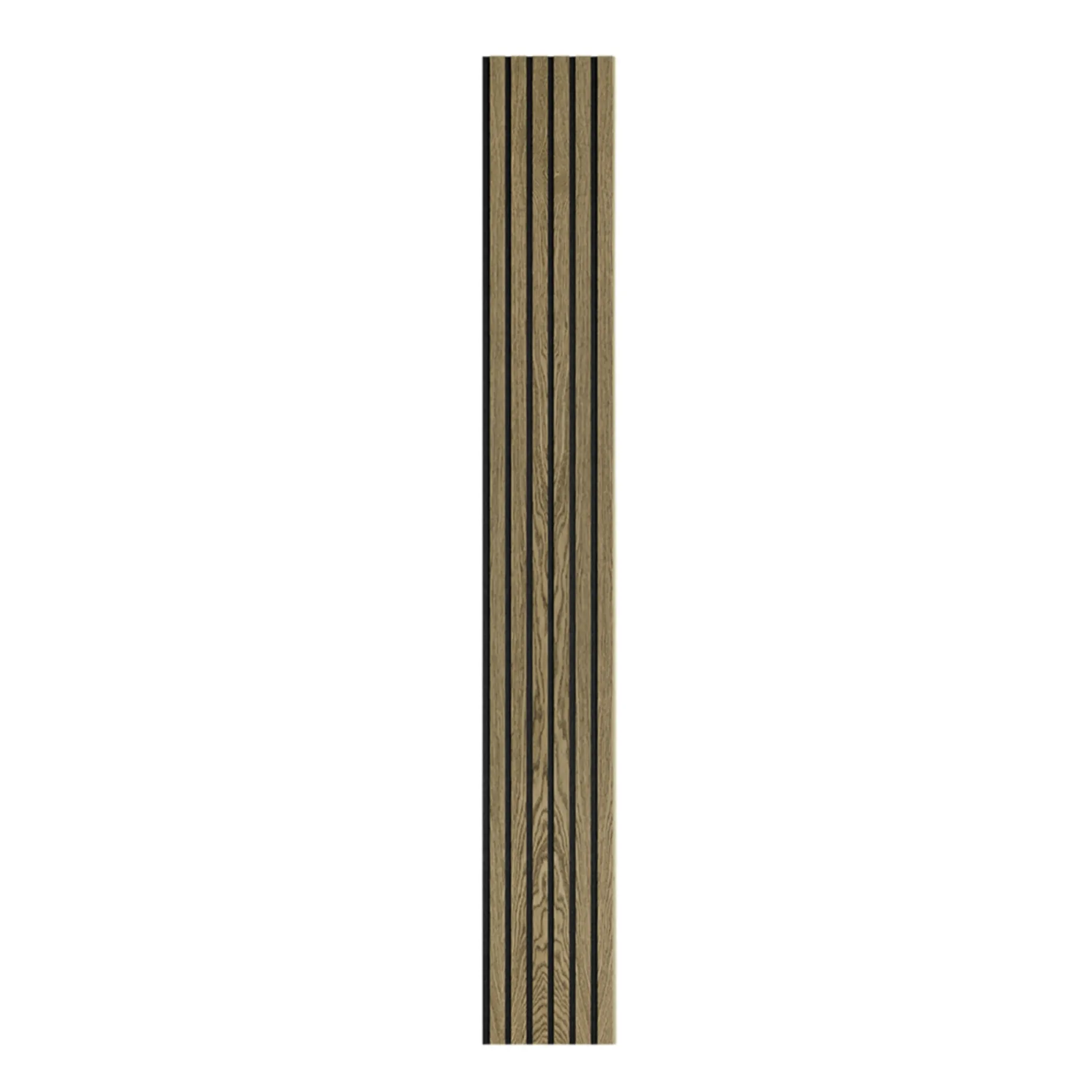I-WOOD AKUSTIKPANEL EG MØRKEBRUN OLIE 16 X 300 X 2400 MM