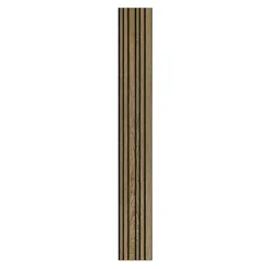 I-WOOD AKUSTIKPANEL EG MØRKEBRUN OLIE 17 X 300 X 2400 MM