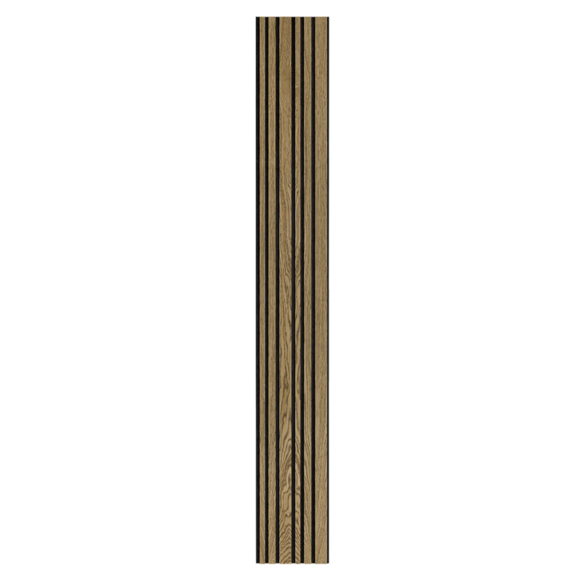 I-WOOD AKUSTIKPANEL EG MØRKEBRUN OLIE 17 X 300 X 2400 MM
