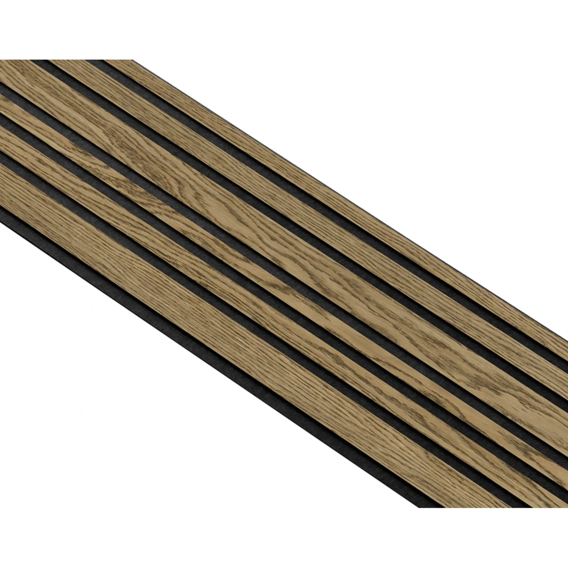 I-WOOD AKUSTIKPANEL EG MØRKEBRUN OLIE 17 X 300 X 2400 MM