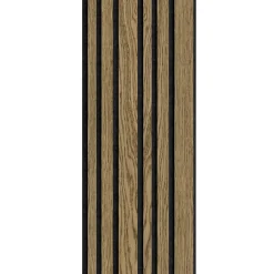 I-WOOD AKUSTIKPANEL EG MØRKEBRUN OLIE 17 X 300 X 2400 MM