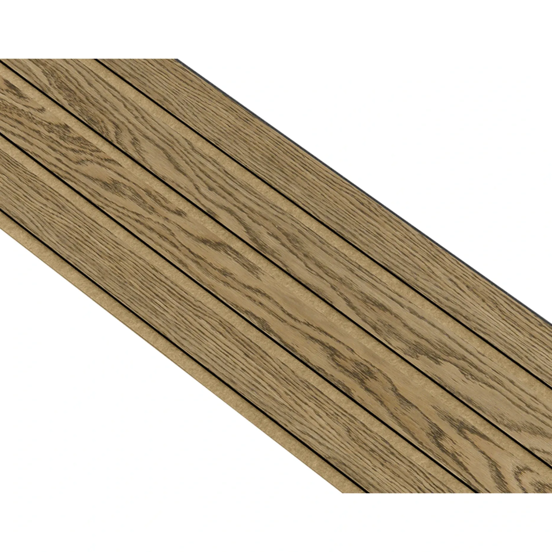 I-WOOD AKUSTIKPANEL EG MØRKEBRUN OLIE 17 X 300 X 2400 MM