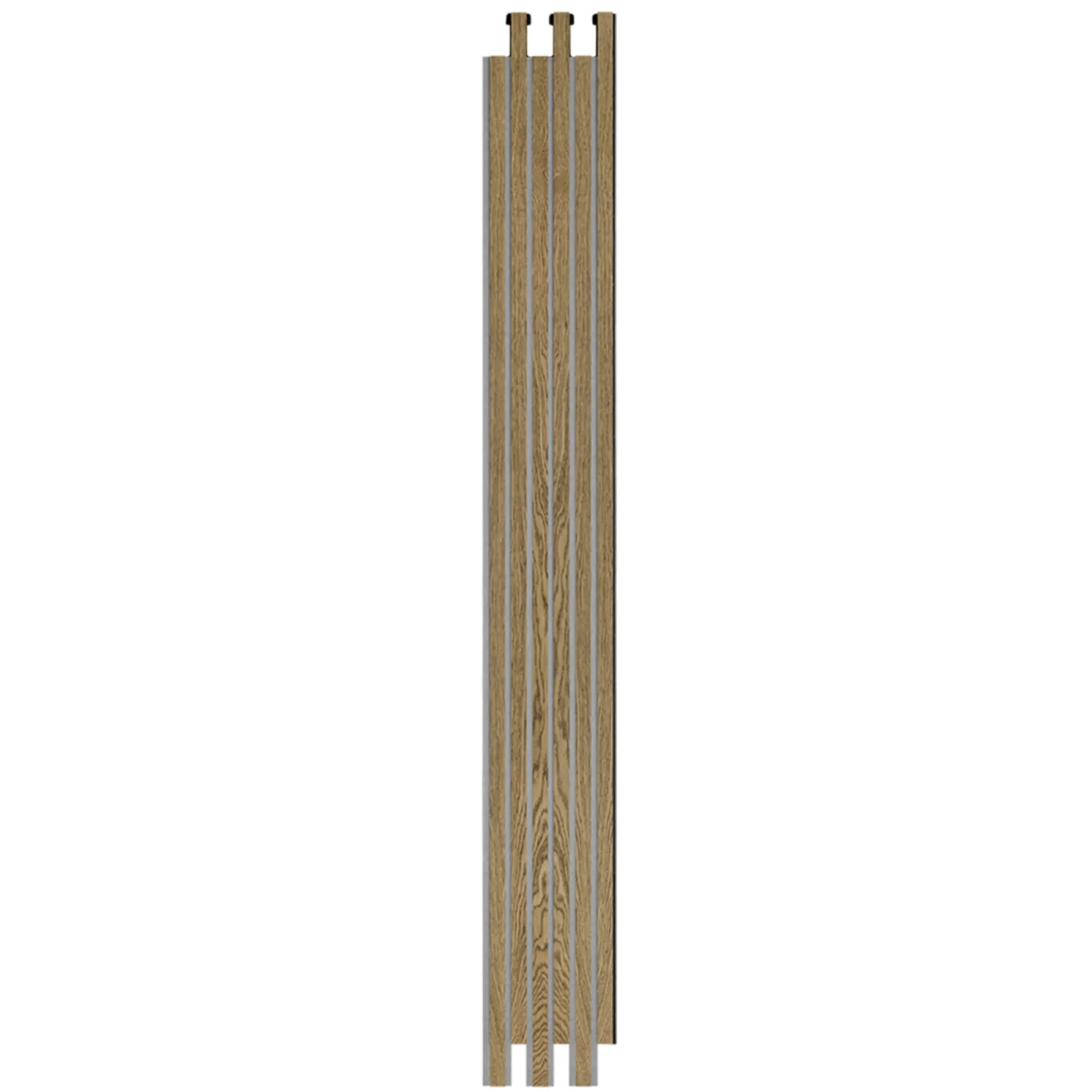 I-WOOD AKUSTIKPANEL EG MØRKEBRUN OLIE 17 X 300 X 2400 MM