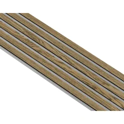 I-WOOD AKUSTIKPANEL EG MØRKEBRUN OLIE 17 X 300 X 2400 MM