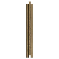 I-WOOD AKUSTIKPANEL EG MØRKEBRUN OLIE 17 X 300 X 2400 MM