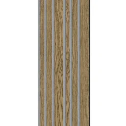 I-WOOD AKUSTIKPANEL EG MØRKEBRUN OLIE 17 X 300 X 2400 MM