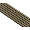 I-WOOD AKUSTIKPANEL EG MØRKEBRUN OLIE 17 X 300 X 2400 MM