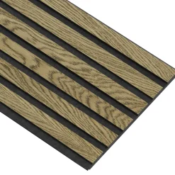 I-WOOD AKUSTIKPANEL EG MØRKEBRUN OLIE 17 X 300 X 2400 MM