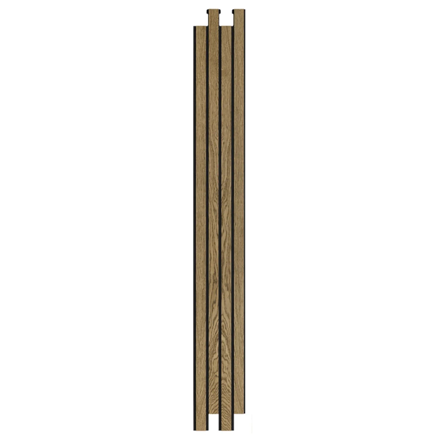 I-WOOD AKUSTIKPANEL EG MØRKEBRUN OLIE 17 X 300 X 2400 MM