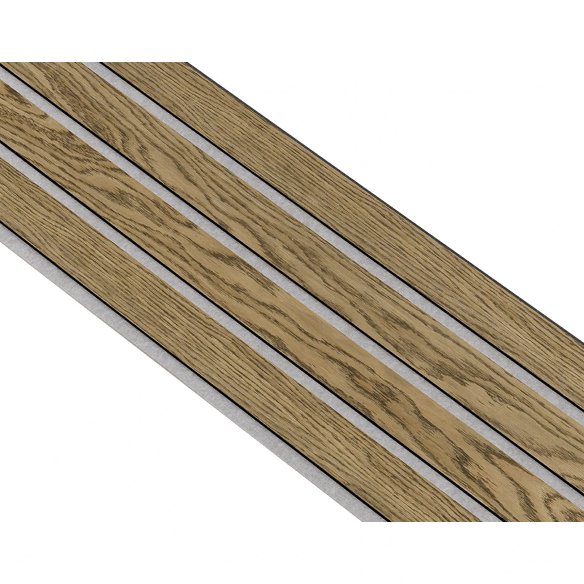 I-WOOD AKUSTIKPANEL EG MØRKEBRUN OLIE 17 X 300 X 2400 MM