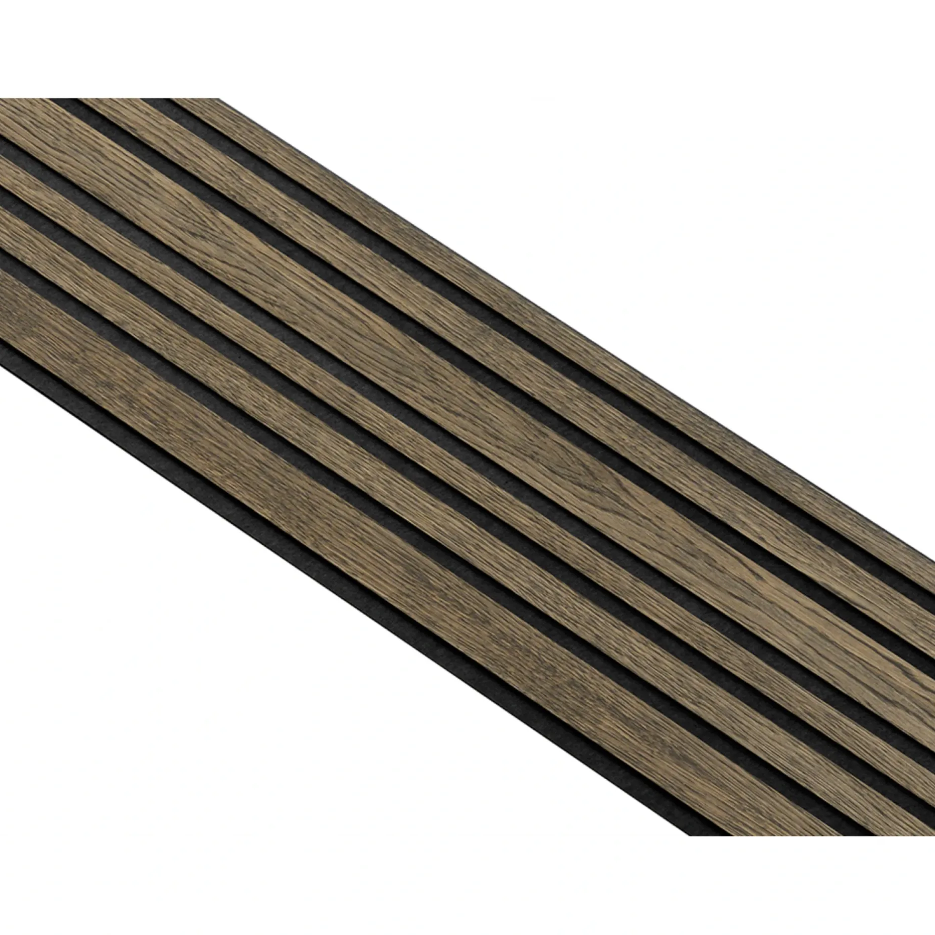 I-WOOD AKUSTIKPANEL EG SORT OLIE 17 X 300 X 2400 MM