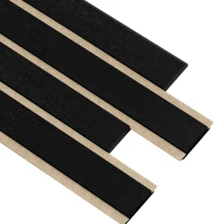 I-WOOD AKUSTIKPANEL EG SORT 17 X 300 X 2400 MM