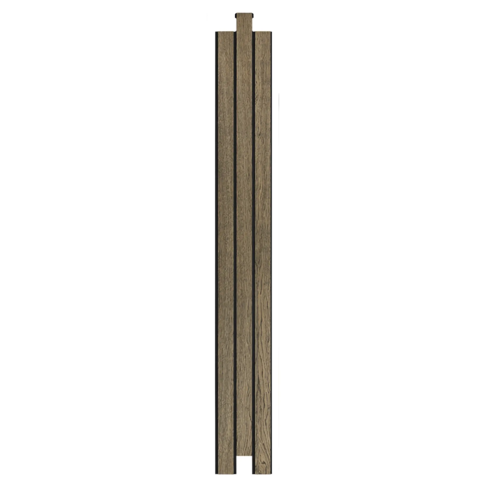 I-WOOD AKUSTIKPANEL EG SORT OLIE 17 X 300 X 2400 MM