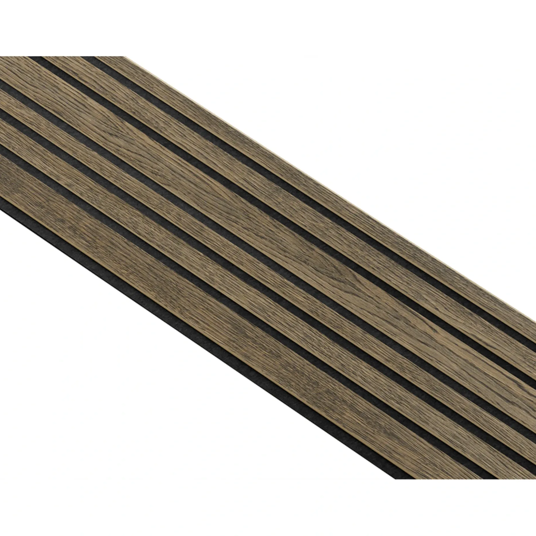 I-WOOD AKUSTIKPANEL EG SORT OLIE 16 X 300 X 2400 MM