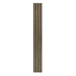 I-WOOD AKUSTIKPANEL EG SORT OLIE 16 X 300 X 2400 MM