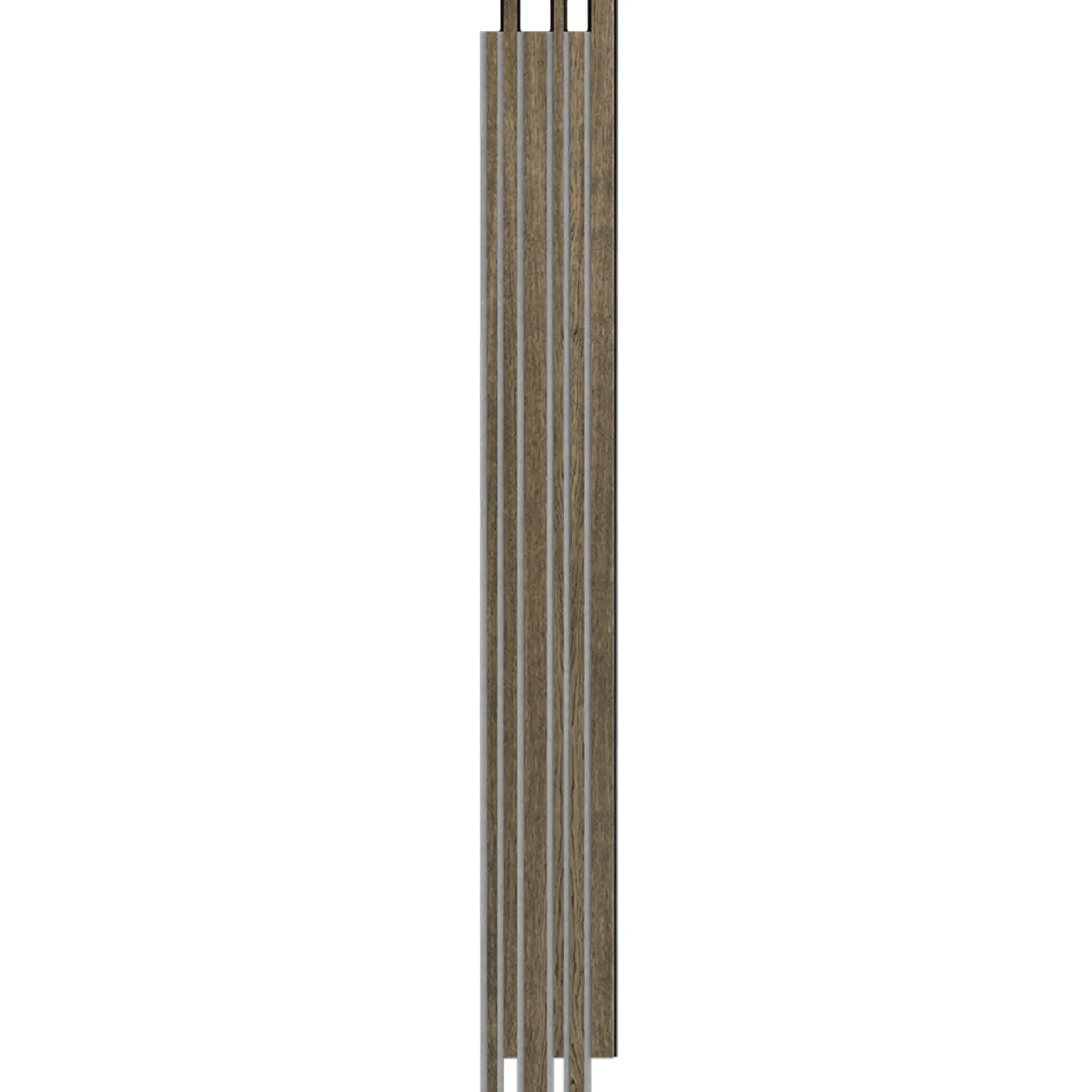 I-WOOD AKUSTIKPANEL EG SORT OLIE 17 X 300 X 2400 MM
