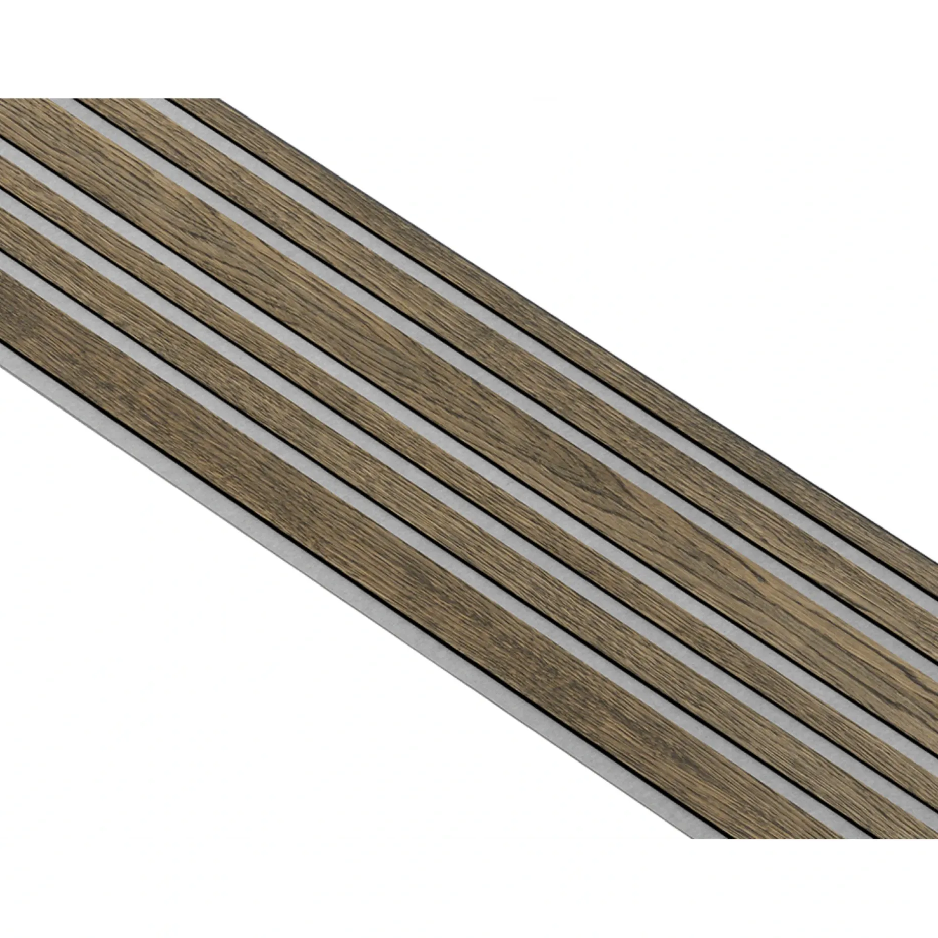 I-WOOD AKUSTIKPANEL EG SORT OLIE 17 X 300 X 2400 MM