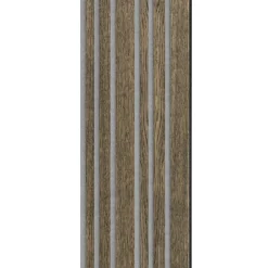I-WOOD AKUSTIKPANEL EG SORT OLIE 17 X 300 X 2400 MM