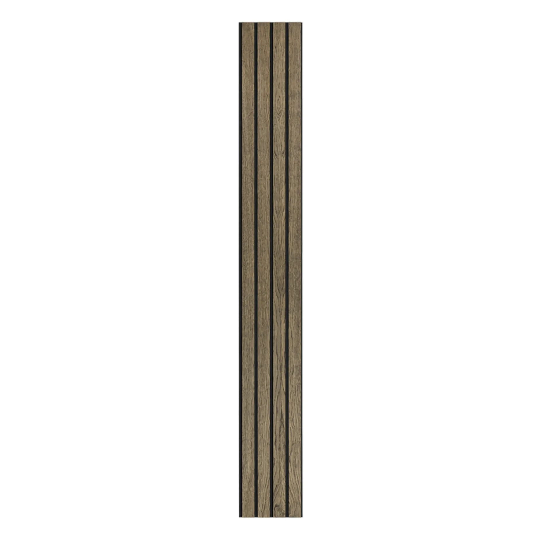 I-WOOD AKUSTIKPANEL EG SORT OLIE 17 X 300 X 2400 MM