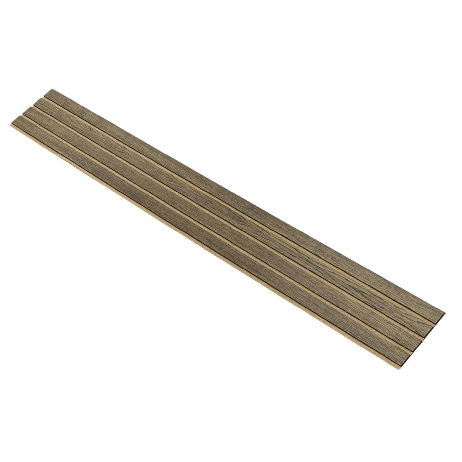 I-WOOD AKUSTIKPANEL EG SORT OLIE 17 X 300 X 2400 MM