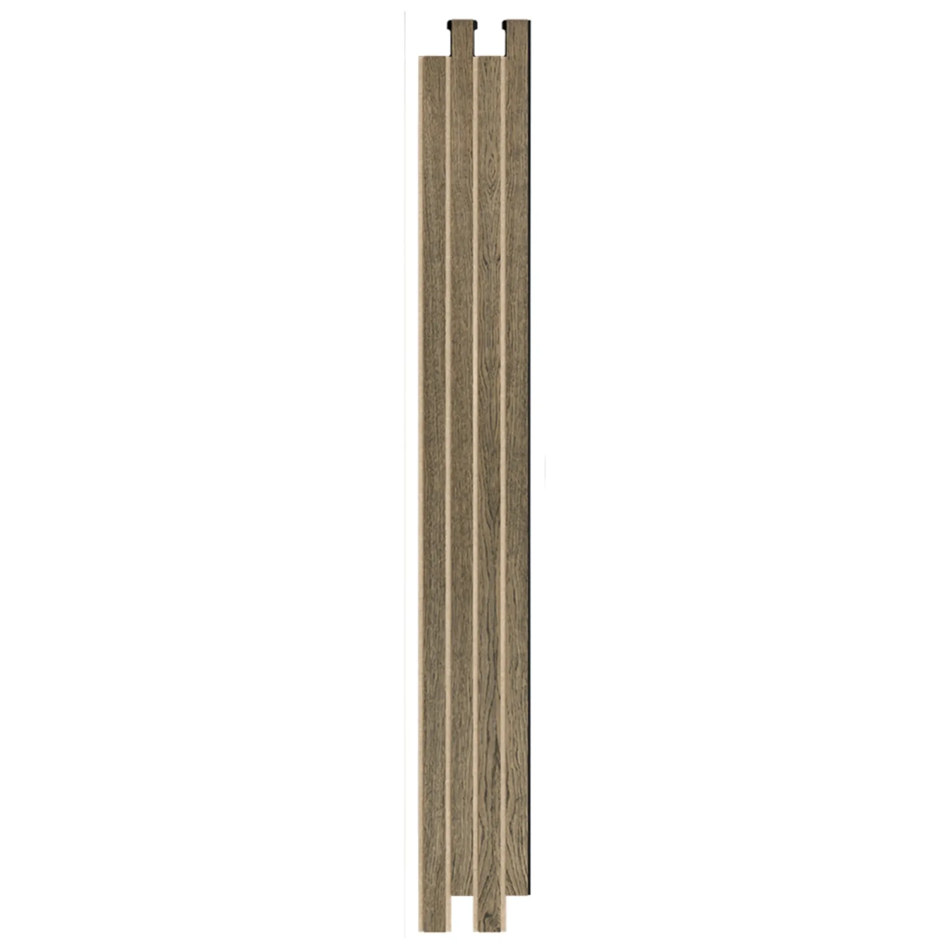 I-WOOD AKUSTIKPANEL EG SORT OLIE 17 X 300 X 2400 MM