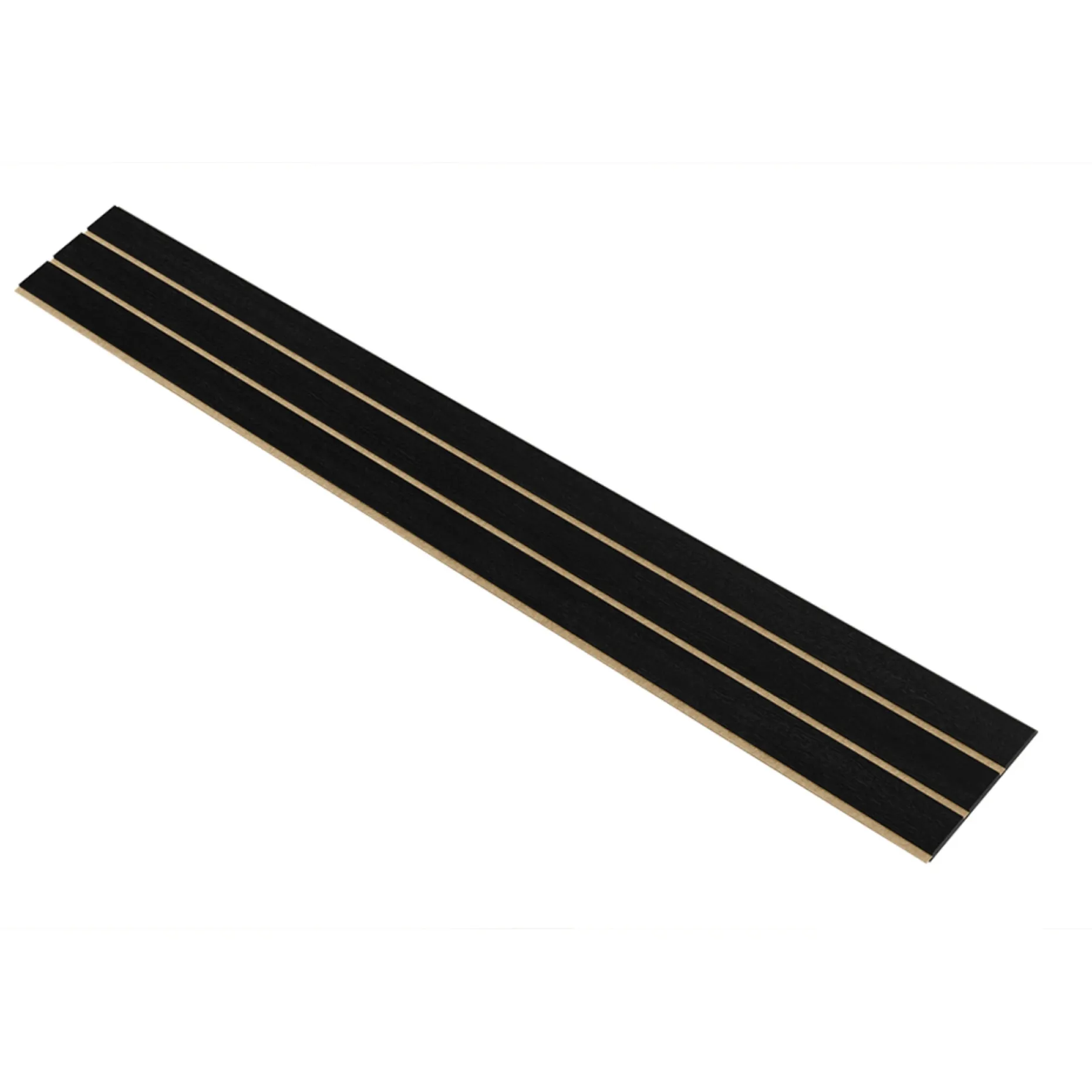 I-WOOD AKUSTIKPANEL EG SORTMALET 17 X 300 X 2400 MM
