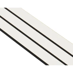 I-WOOD AKUSTIKPANEL HVID 16 X 300 X 2400 MM