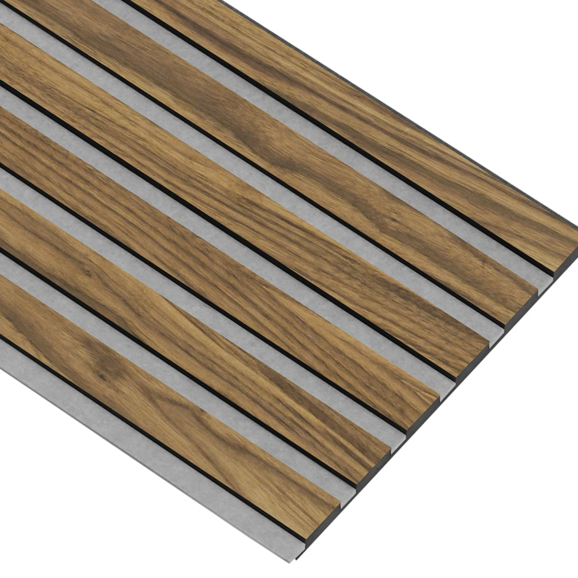 I-WOOD AKUSTIKPANEL VALNØD 17 X 300 X 2400 MM