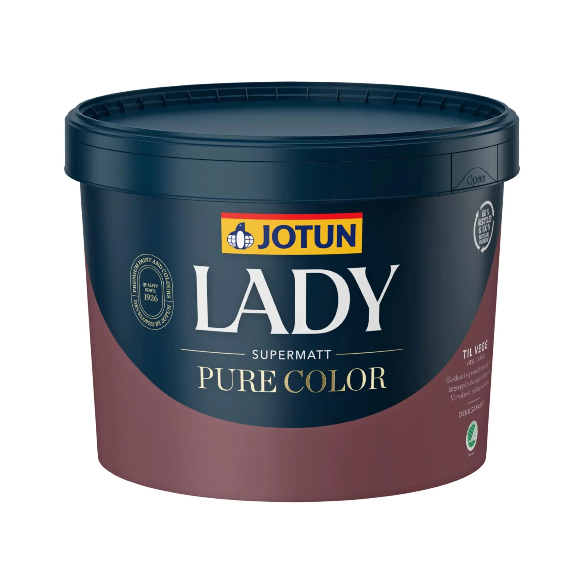 JOTUN LADY PURE COLOR VÆGMALING 9 L BASE A
