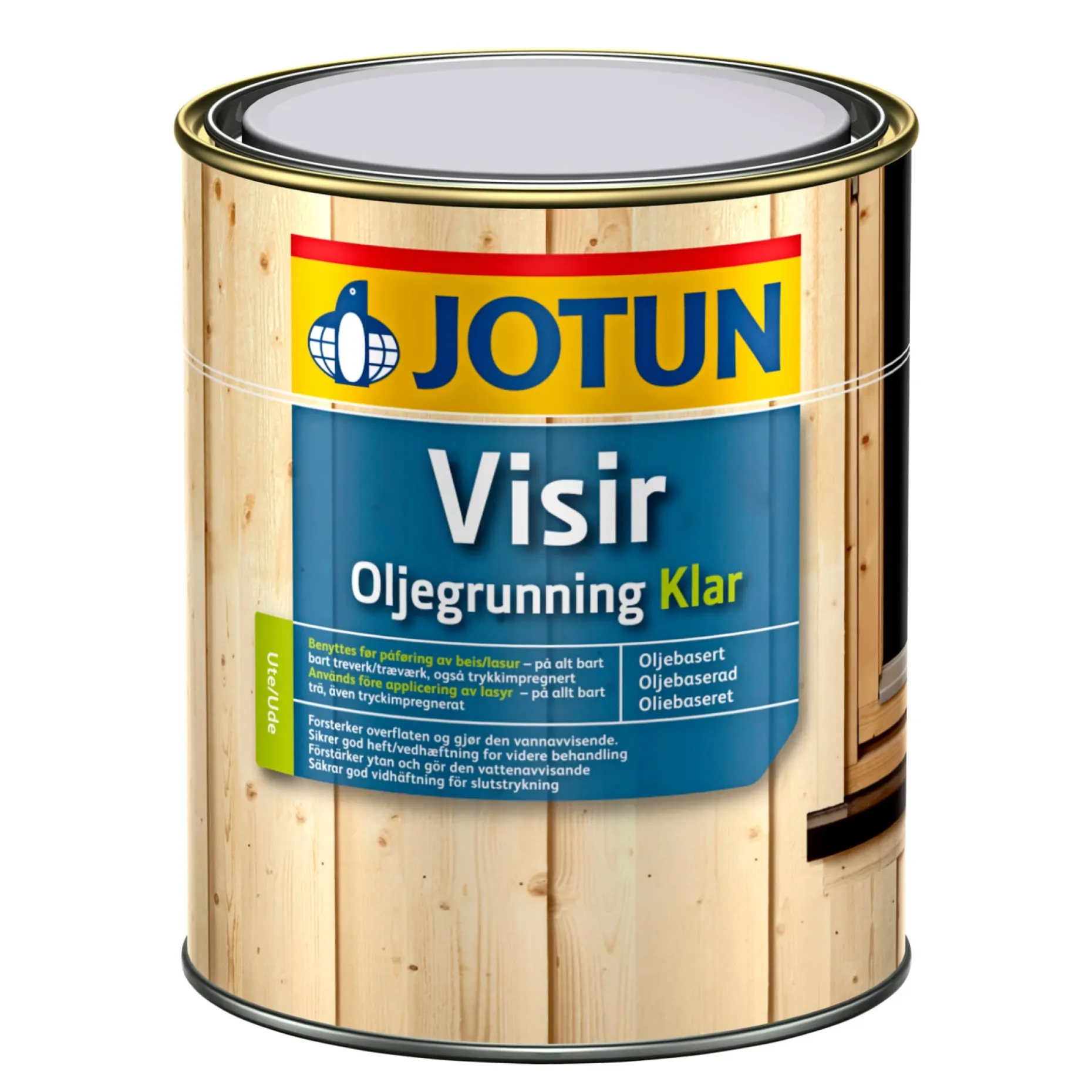 JOTUN VISIR KLAR OLIE GRUNDER 0,9 L