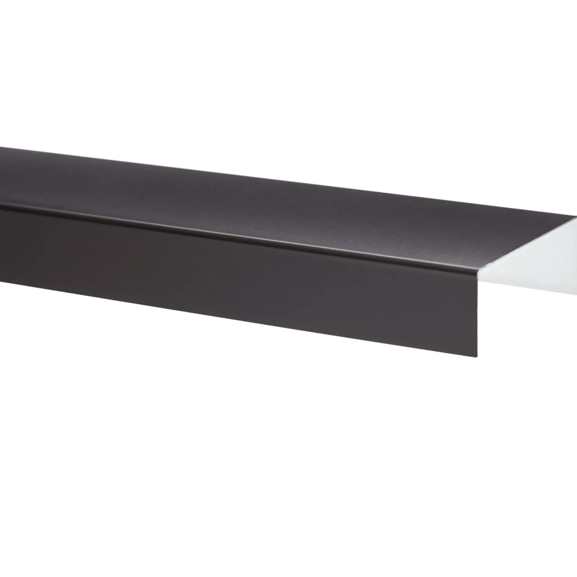 JUAL SORT ALU-PROFIL 21FS, 25 X 120 X 25 MM. LIMTRÆSPROFIL 1 M