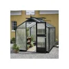 JULIANA COMPACT EKSKL. SOKKEL DRIVHUS 10 MM POLY ANTRACIT 8,2 M2