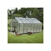 JULIANA GARTNER EKSKL. SOKKEL DRIVHUS 10 MM POLY ANTRACIT 18,8 M2