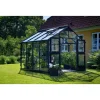 JULIANA PREMIUM EKSKL. SOKKEL DRIVHUS 10 MM POLY ANTRACIT 8,8 M2