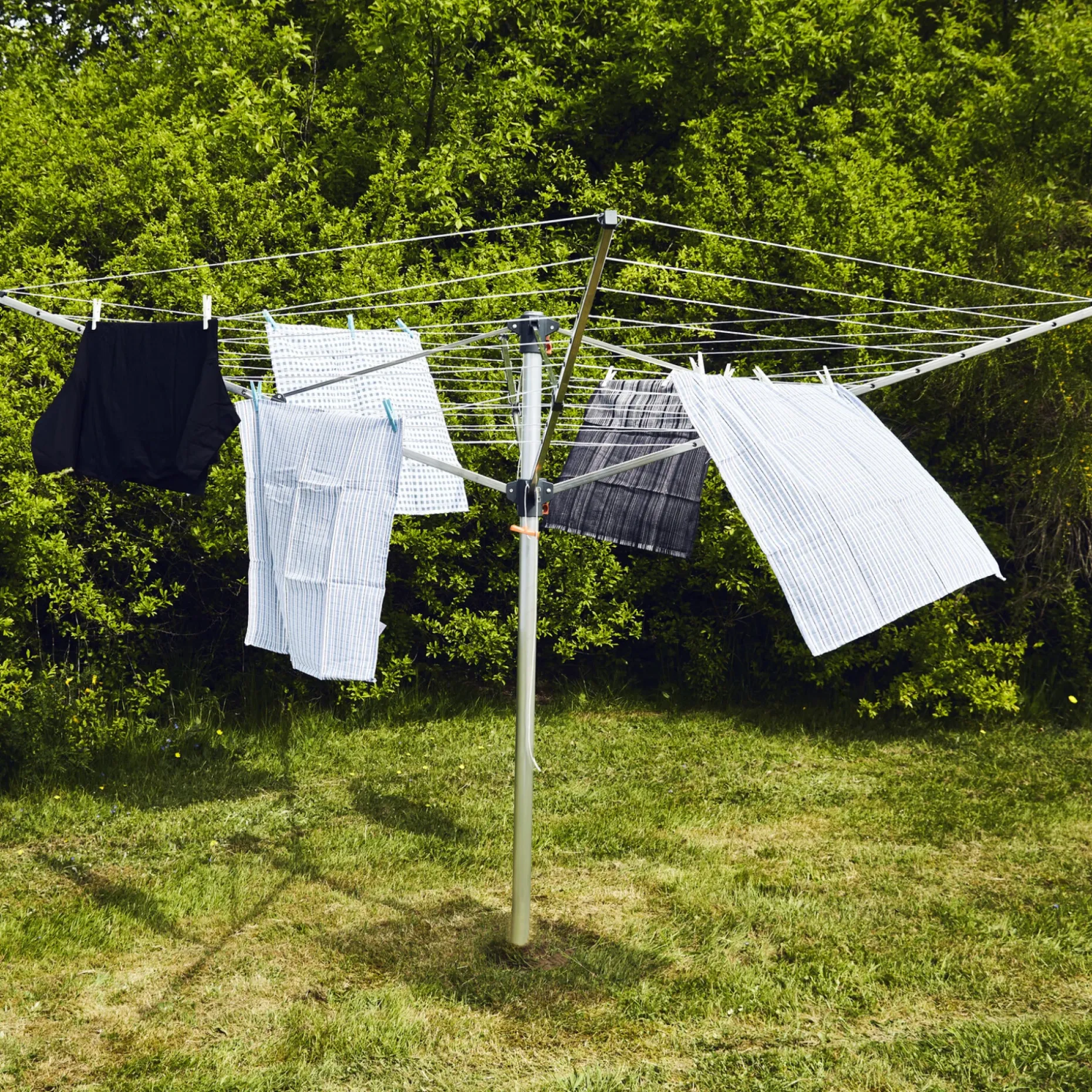 JUWEL COMFORT 213-103 TØRRESTATIV GRÅ ALUMINIUM