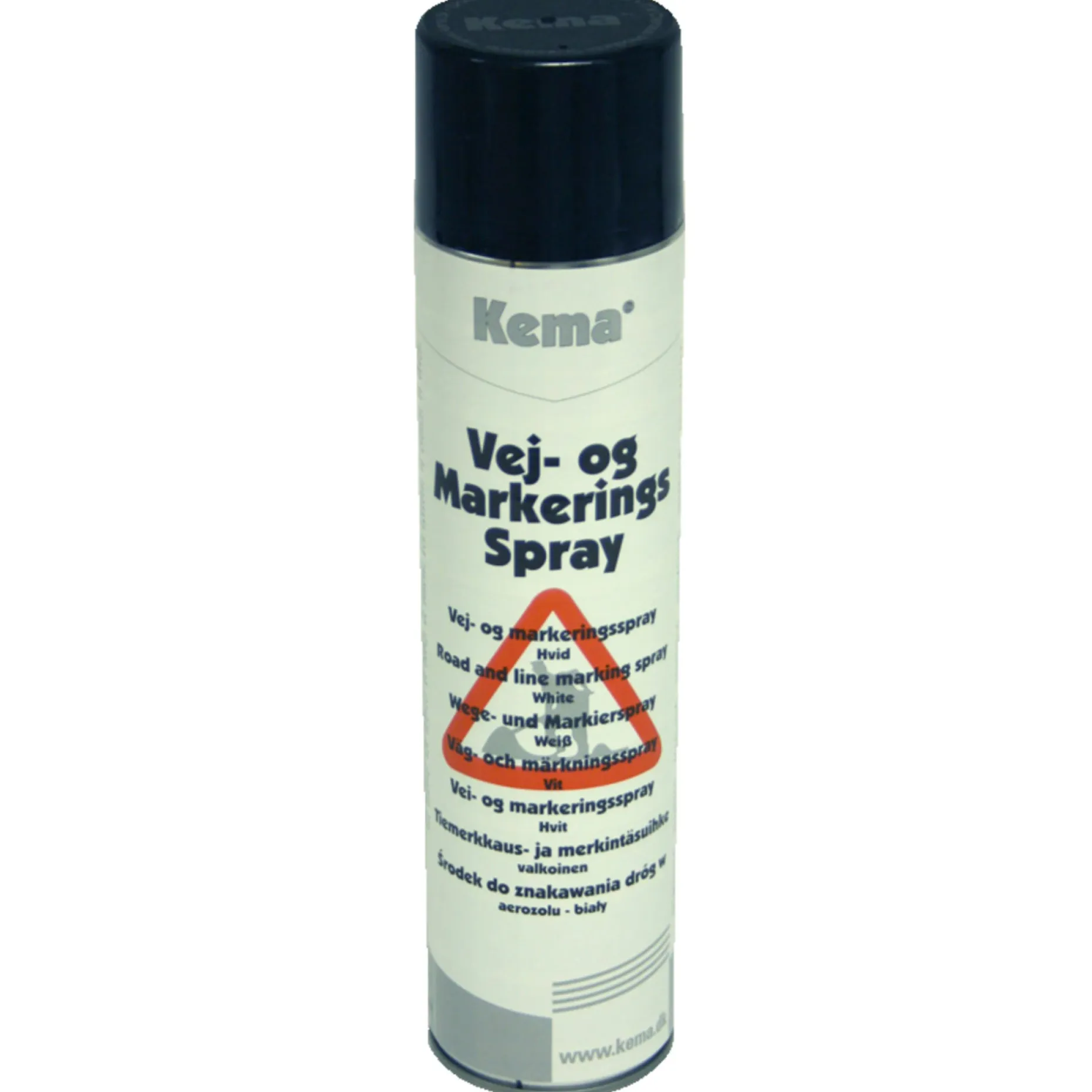 KEMA VEJ- OG MARKERINGSFARVE 600 ML HVID