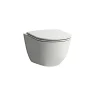 LAUFEN PRO SAMPAK M/ SC SÆDE UDEN SKYLLEKANT VÆGHÆNGT TOILET