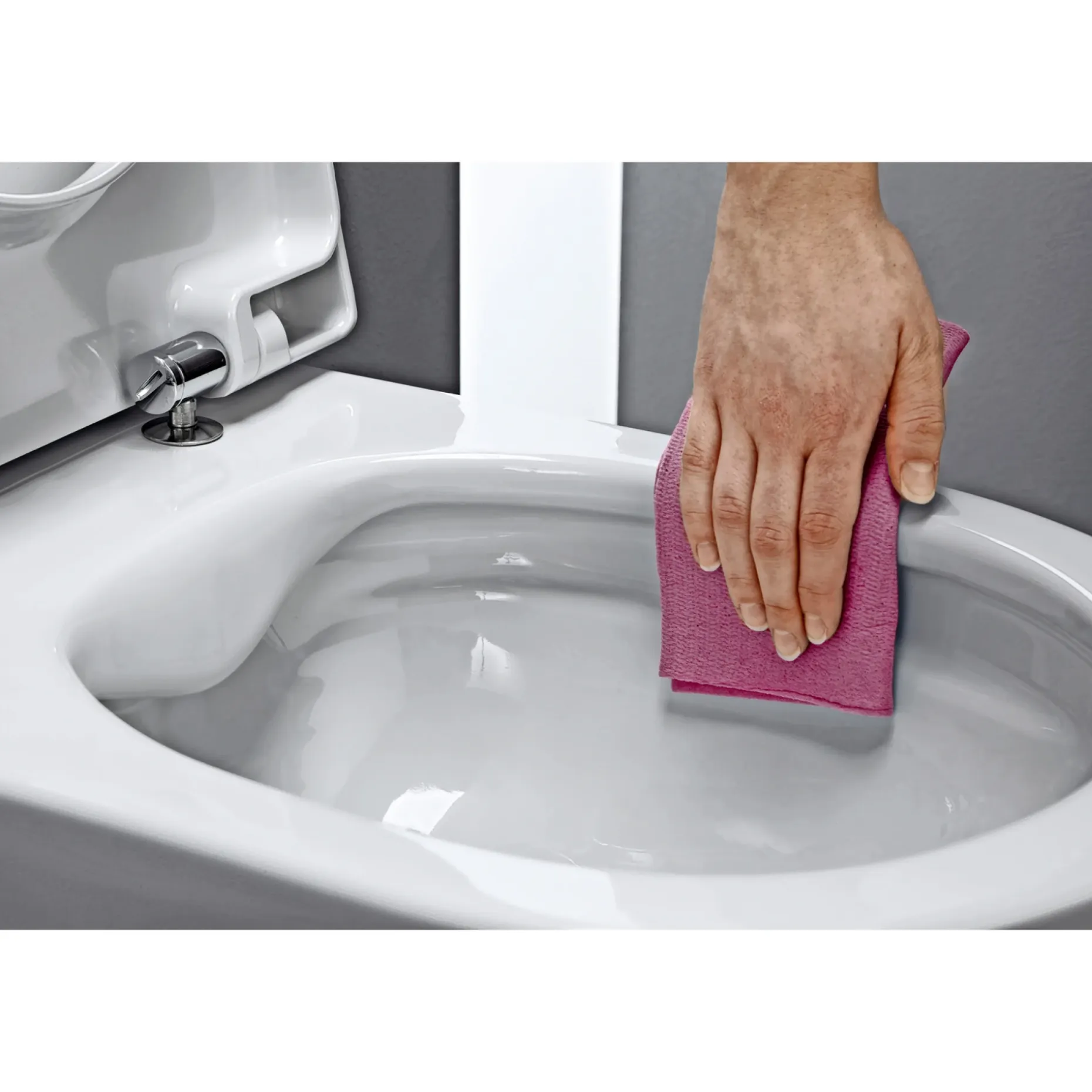 LAUFEN PRO SAMPAK M/ SC SÆDE UDEN SKYLLEKANT VÆGHÆNGT TOILET