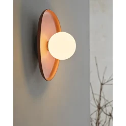 LEDVANCE DECOR CLAY VÆGLAMPE BRUN