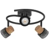 LEDVANCE DECOR CORK SPOTLAMPE SORT GU10 10,2W