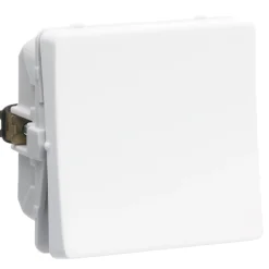 LK FUGA 1 MODUL ENKELT AFBRYDER HVID
