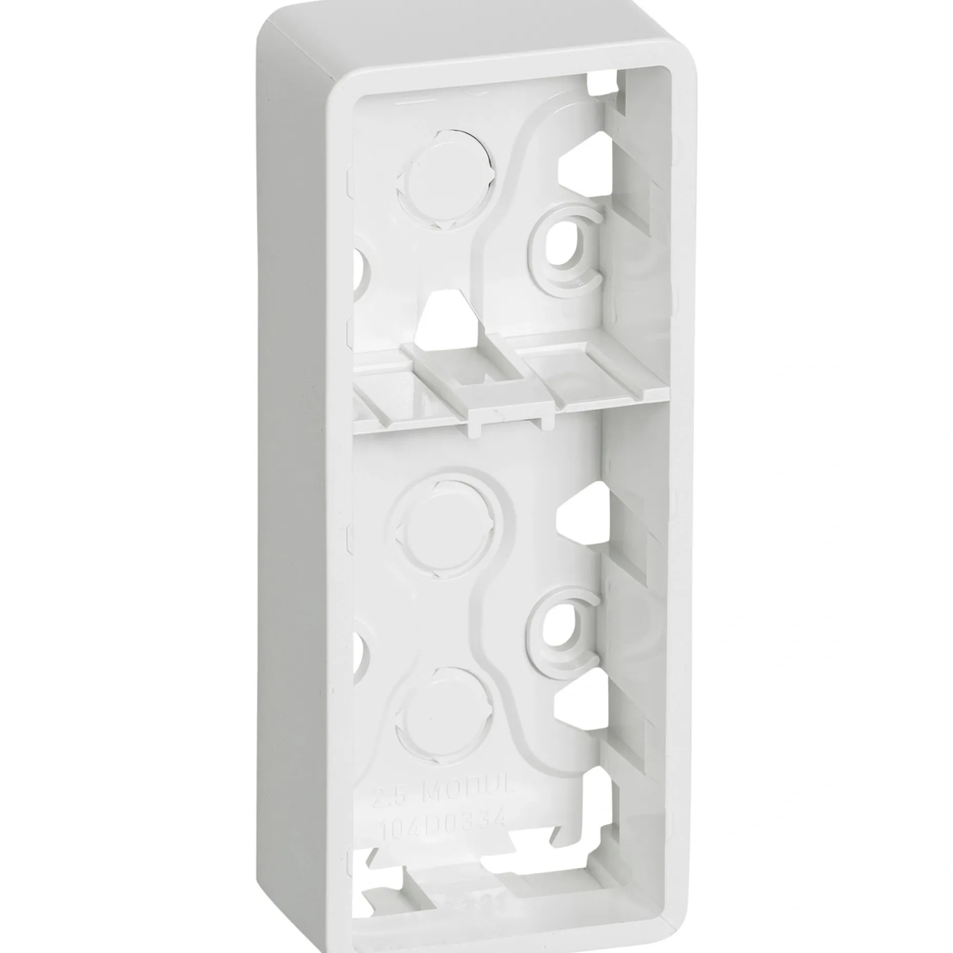 LK FUGA BASELINE 2 1/2 MODUL UNDERLAG HVID