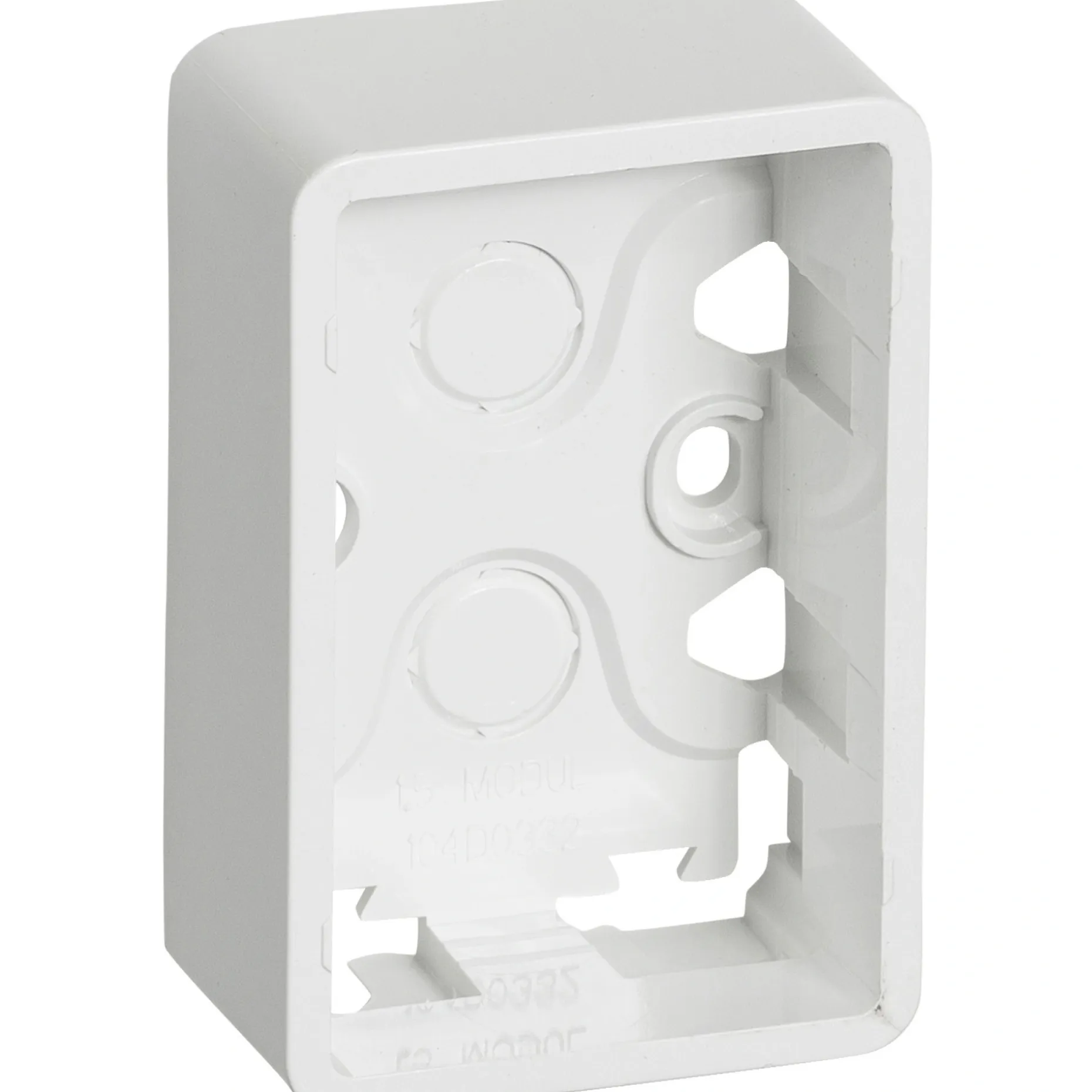 LK FUGA BASELINE 1,5 MODUL UNDERLAG HVID
