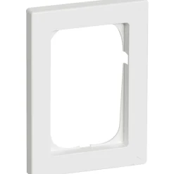 LK FUGA BASELINE 68 RAMME HVID 1 1/2 MODUL
