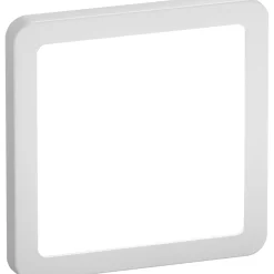 LK FUGA SLIM DESIGN 55 RAMME HVID 1 MODUL
