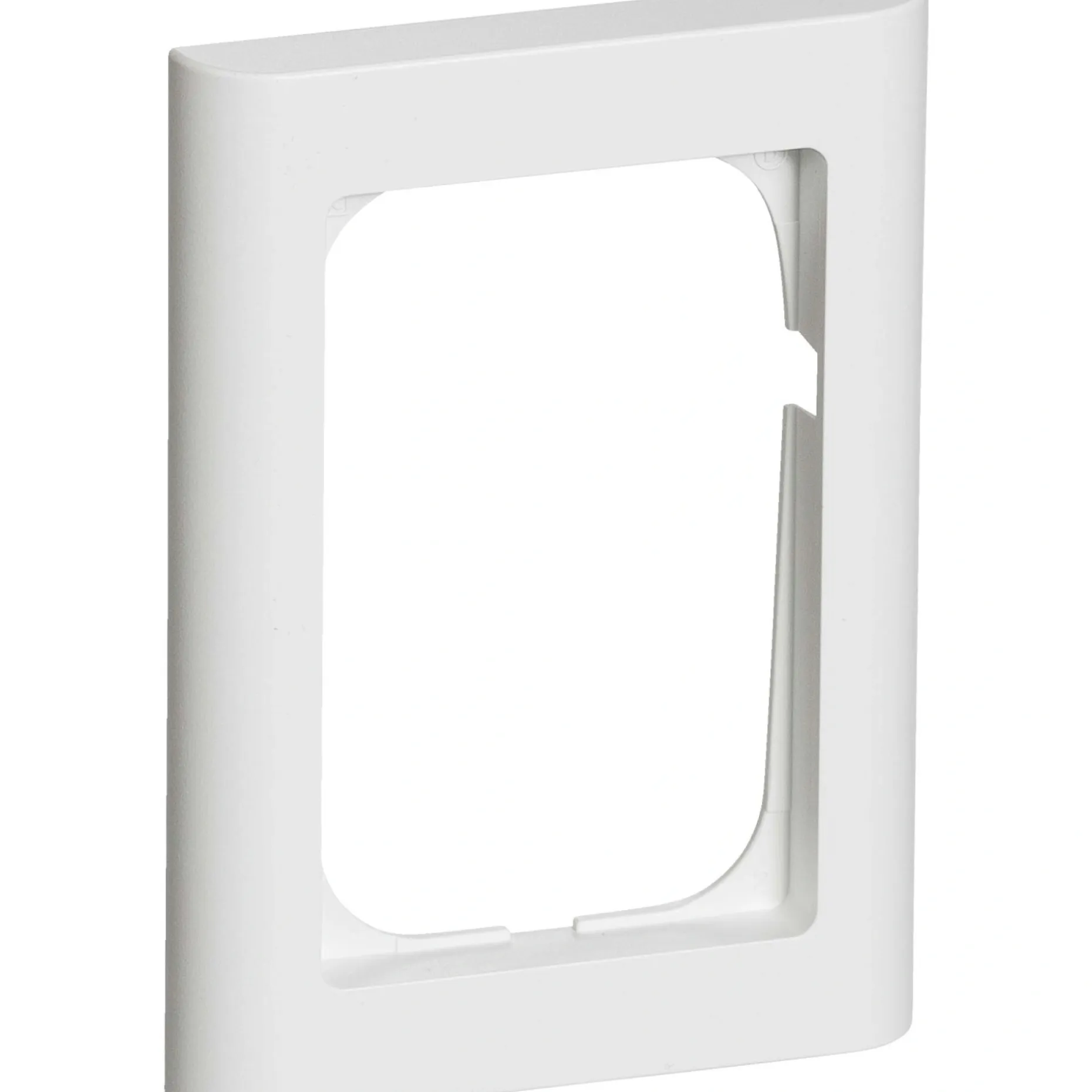 LK FUGA SOFTLINE 68 RAMME HVID 1 1/2 MODUL