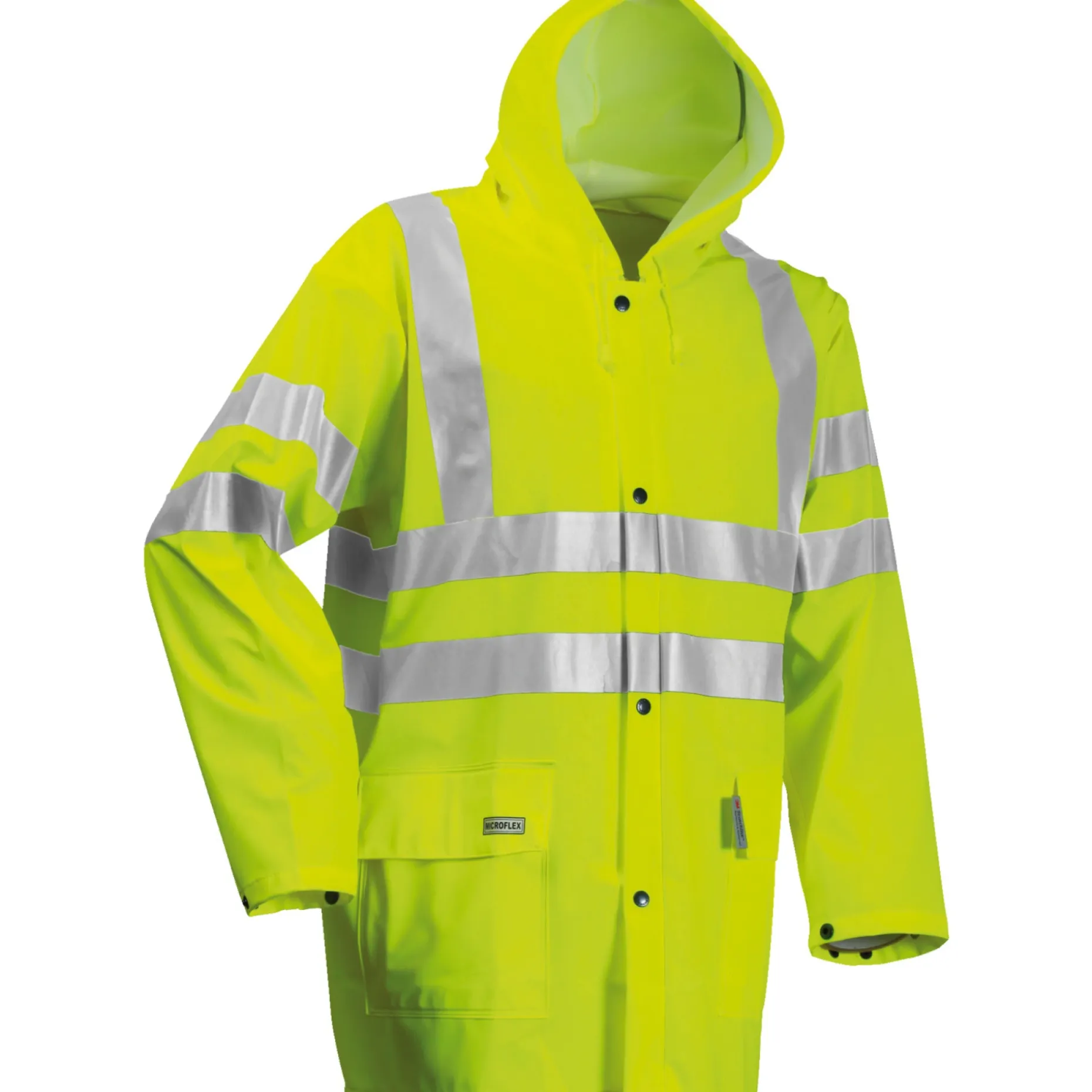 LYNGSØE PU LR552-53 REGNSÆT HI-VIZ XL HI-VIS GUL