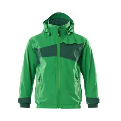 MASCOT ACCELERATE 18901 BØRNE-SOFTSHELL JAKKE 164 GRÆSGRØN/GRØN