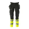 MASCOT ACCELERATE SAFE ARBEJDSBUKS 82C48 SORT/HI-VIS GUL