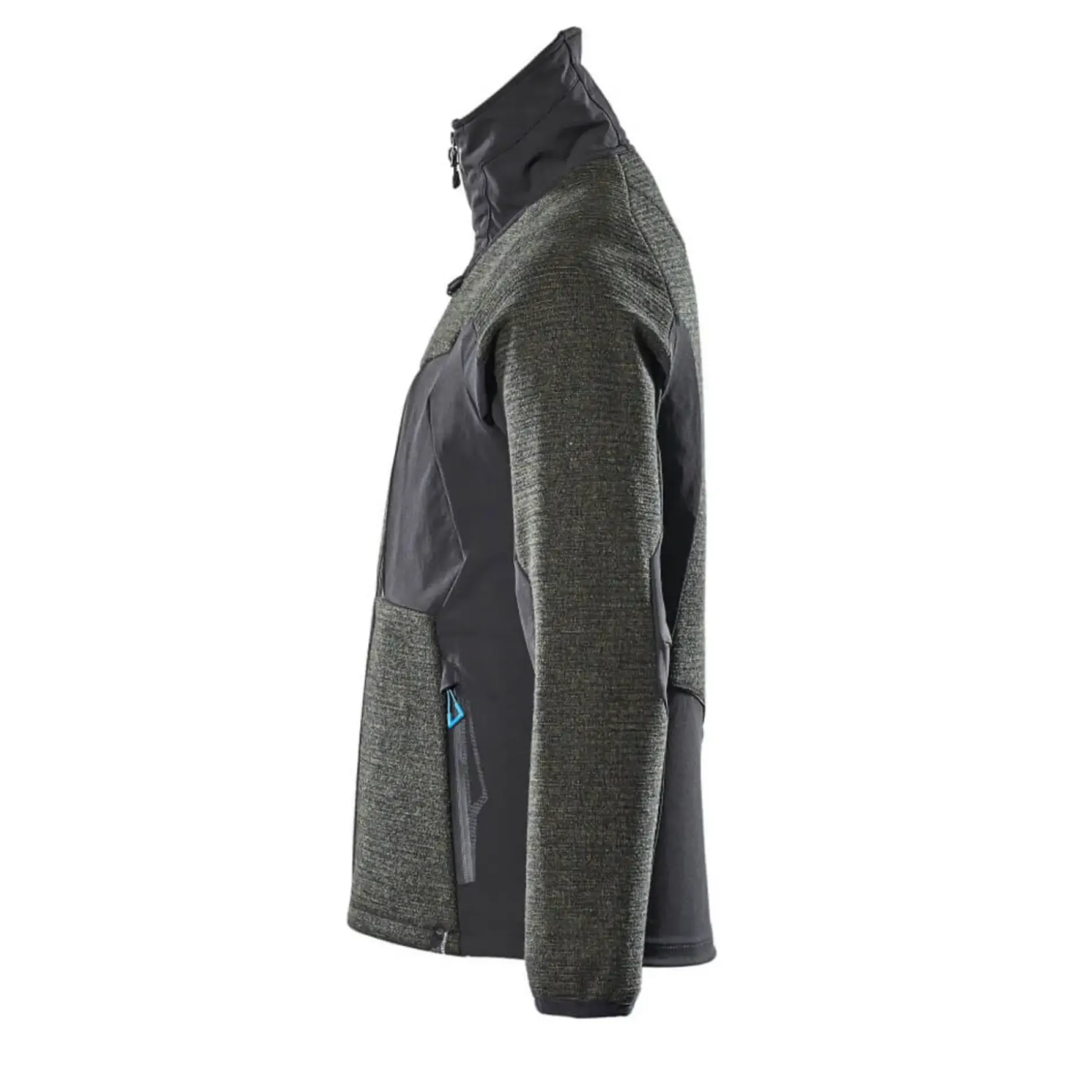 MASCOT ADVANCED 17105 STRIKCARDIGAN 3XL MOSGRØN/SORT